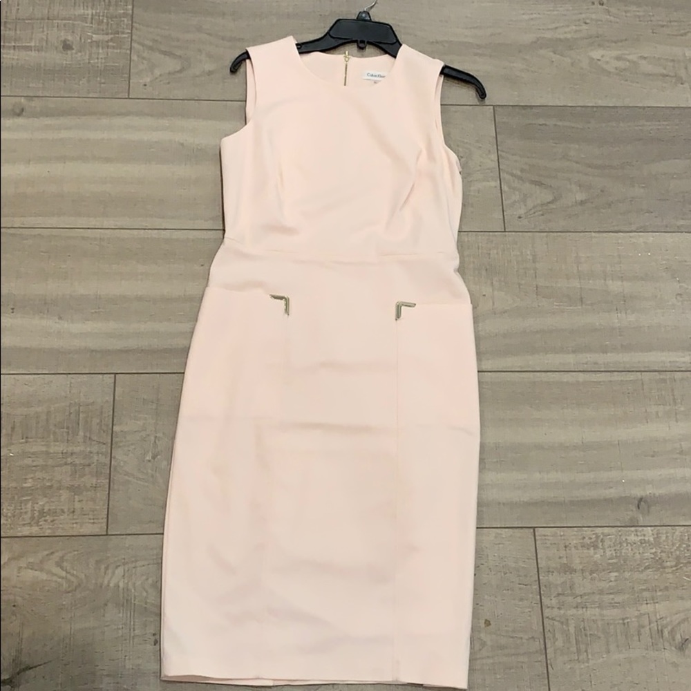 Soft pink Calvin Klein Dress